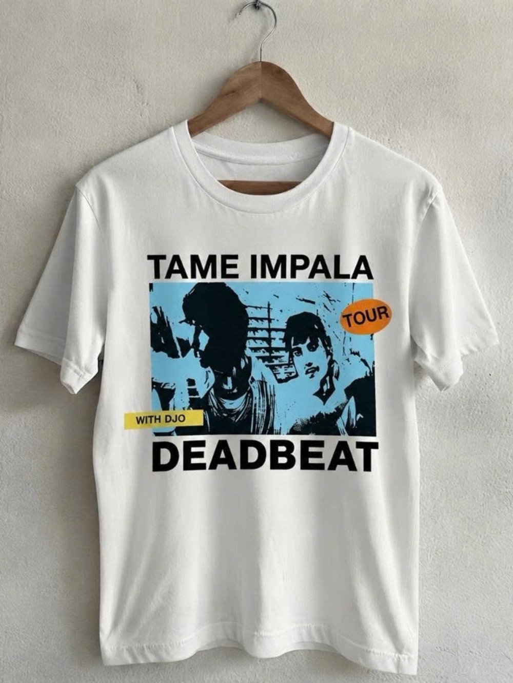 Tame Impala Deadbeat Tour 2026 With Djo T-shirt